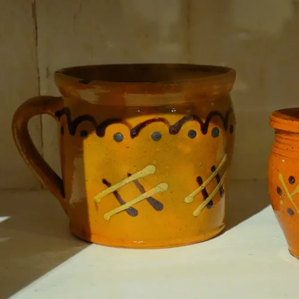 Handmade ceramic mug, 350 ml